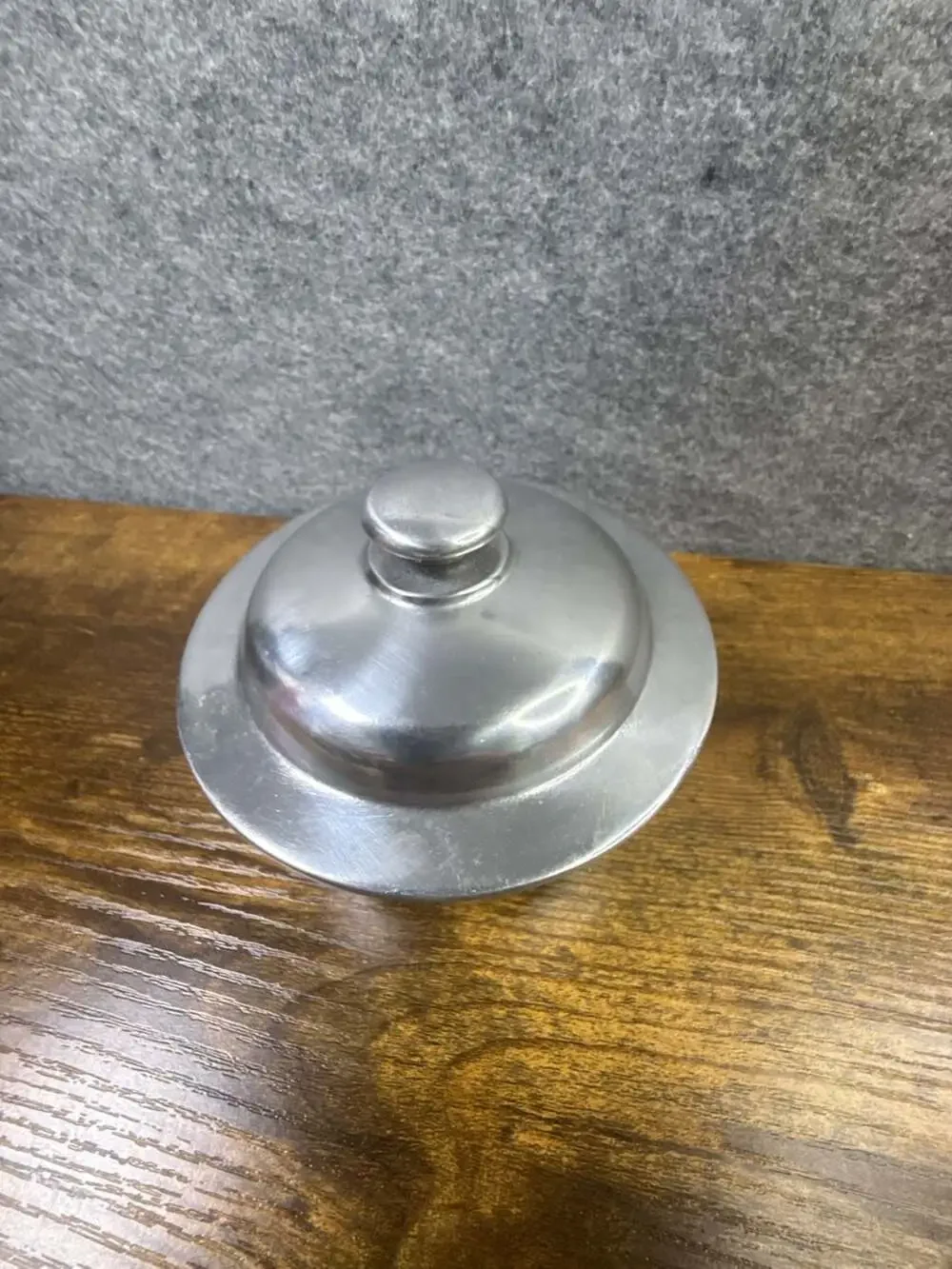 Vintage Wilton Armetale Columbia PA Pewter Lidded Sugar Bowl or Serving Dish